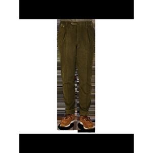 TORIN OPIFICIO Mens Green Flat Front Straight Leg Stretch Classic Fit Pants 48